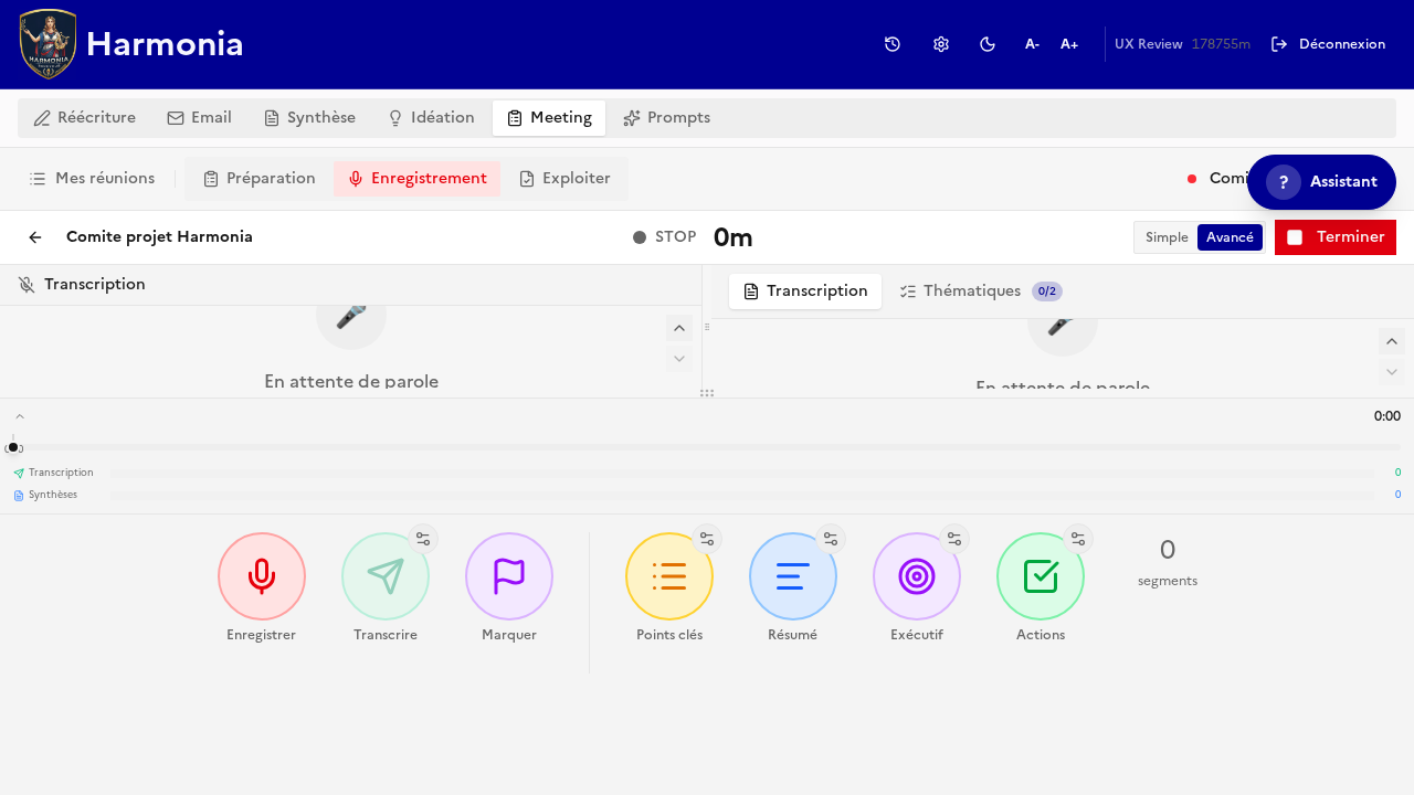 Live avance