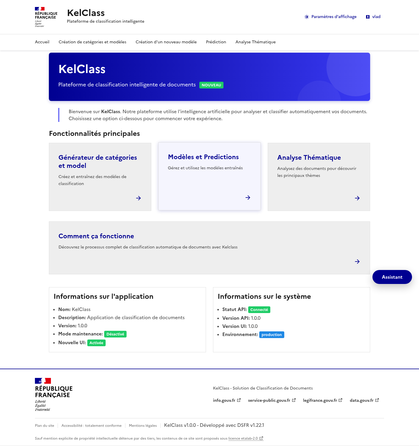 Profil utilisateur