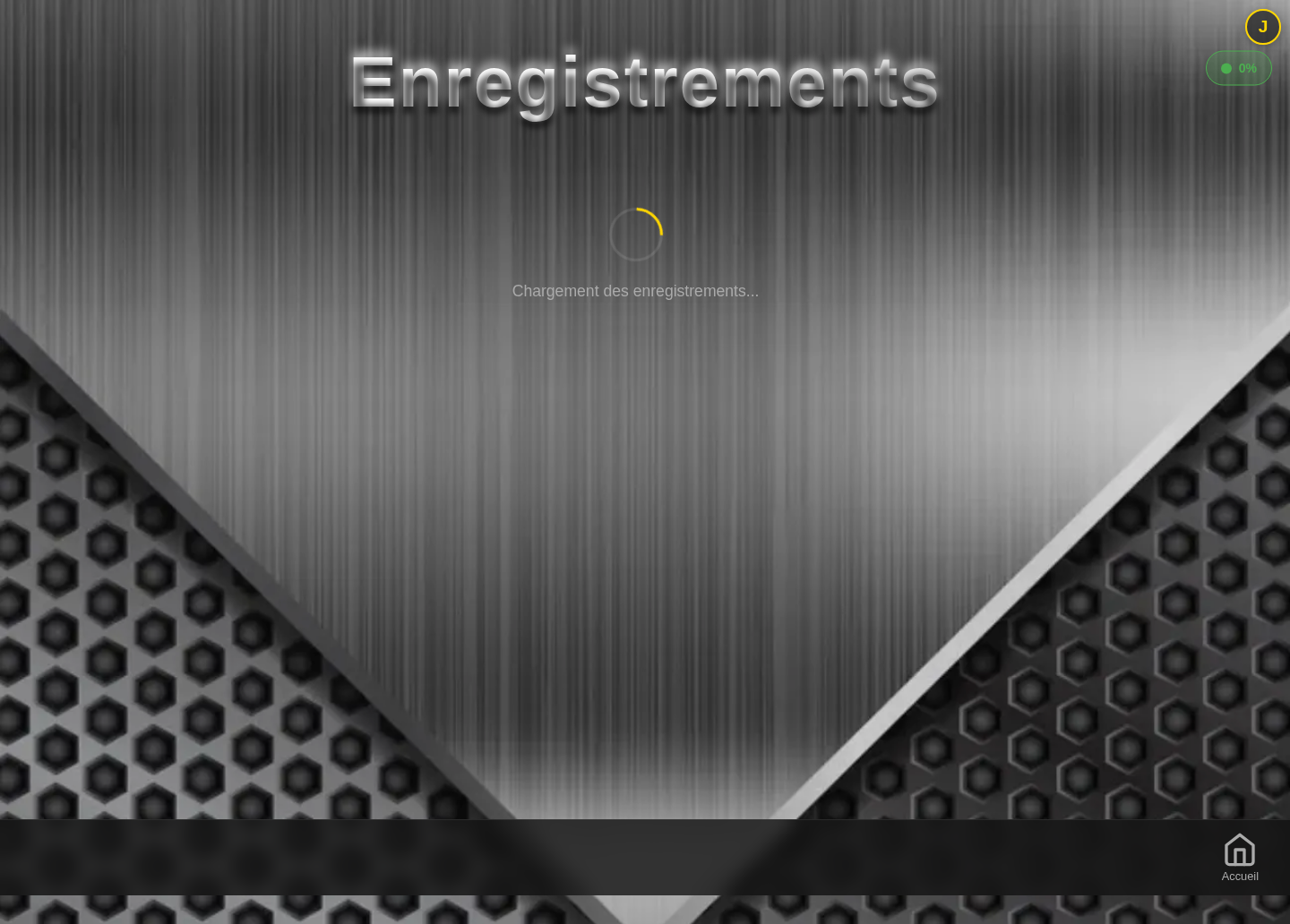 Enregistrements
